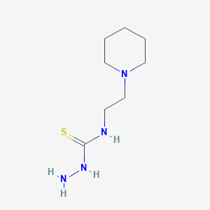 4-(2-Piperidinoethyl)-3-thiosemicarbazide