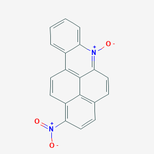 molecular formula C19H10N2O3 B134999 1-Nitro-6-azabenzo(a)pyrene N-oxide CAS No. 138835-33-3
