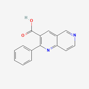 2-phenyl-1,6-naphthyridine-3-carboxylic Acid