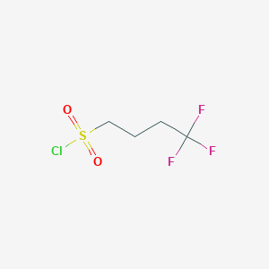 molecular formula C4H6ClF3O2S B1350010 4,4,4-trifluorobutane-1-sulfonyl Chloride CAS No. 212190-25-5