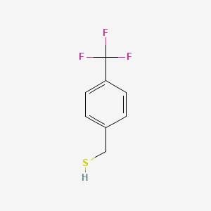 molecular formula C8H7F3S B1350011 4-(Trifluoromethyl)phenylmethanethiol CAS No. 108499-24-7