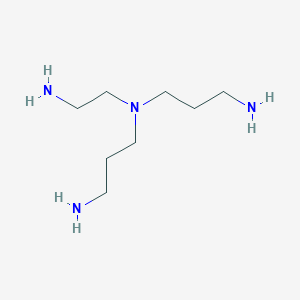 molecular formula C8H22N4 B13500115 N~1~-(2-Aminoethyl)-N~1~-(3-aminopropyl)propane-1,3-diamine CAS No. 41240-13-5