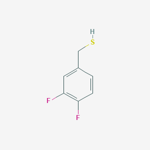 molecular formula C7H6F2S B1350012 (3,4-Difluorophenyl)methanethiol CAS No. 666752-97-2