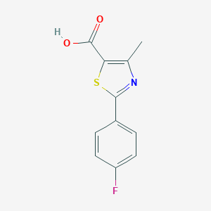 2-(4-fluorophenyl)-4-methyl-1,3-thiazole-5-carboxylic Acid