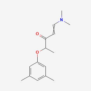 1-(Dimethylamino)-4-(3,5-dimethylphenoxy)pent-1-en-3-one