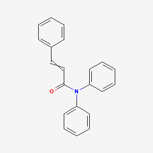 molecular formula C21H17NO B1350124 N,N,3-triphenylprop-2-enamide CAS No. 50395-70-5