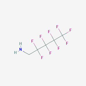 molecular formula C5H4F9N B1350127 1H,1H-Perfluoropentylamine CAS No. 355-27-1