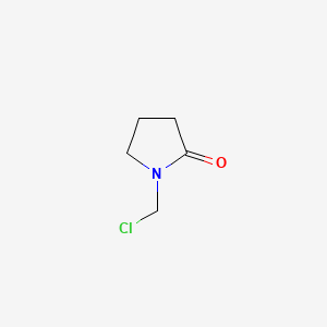 molecular formula C5H8ClNO B1350131 1-(Chloromethyl)pyrrolidin-2-one CAS No. 31282-95-8