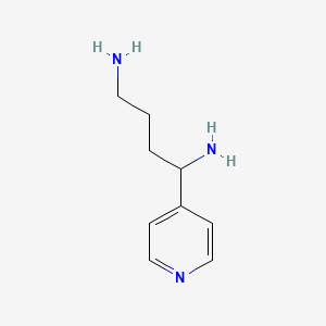 molecular formula C9H15N3 B1350151 1-Pyridin-4-ylbutane-1,4-diamine CAS No. 374064-03-6