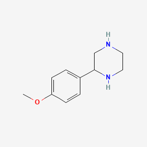 molecular formula C11H16N2O B1350156 2-(4-Methoxyphenyl)piperazine CAS No. 91517-26-9