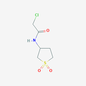 2-chloro-N-(1,1-dioxothiolan-3-yl)acetamide