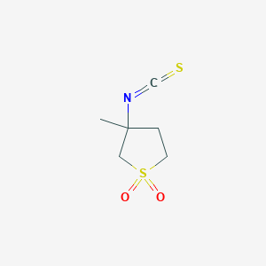 3-Isothiocyanato-3-methyltetrahydrothiophene 1,1-dioxide