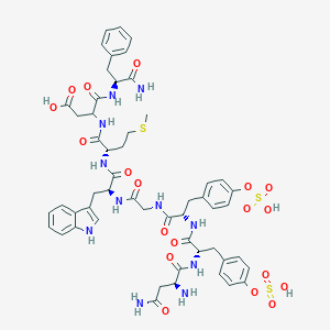 molecular formula C53H63N11O19S3 B135018 Cionin CAS No. 126985-56-6