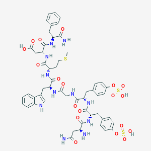 molecular formula C53H62N10O20S3 B135018 Cionin CAS No. 126985-56-6