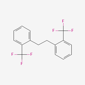 molecular formula C16H12F6 B1350187 1,2-Bis[2'-(trifluoromethyl)phenyl]ethane CAS No. 287172-66-1
