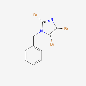 molecular formula C10H7Br3N2 B1350188 1-Benzyl-2,4,5-tribromo-1H-imidazole CAS No. 31250-80-3