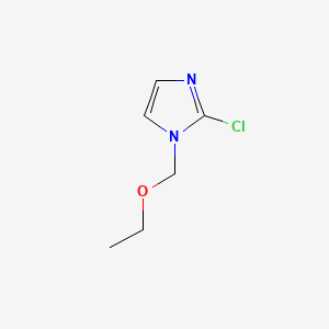 molecular formula C6H9ClN2O B1350189 2-Chloro-1-ethoxymethylimidazole CAS No. 850429-55-9