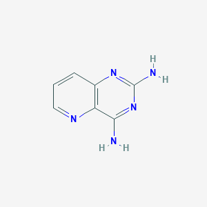 molecular formula C7H7N5 B13501933 Pyrido[3,2-d]pyrimidine-2,4-diamine 