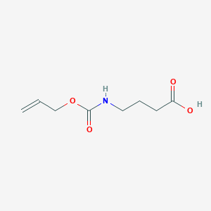molecular formula C8H13NO4 B13502396 Aloc-Abu(4)-OH 