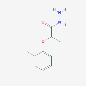 molecular formula C10H14N2O2 B1350245 2-(2-Methylphenoxy)propanohydrazide CAS No. 86098-42-2