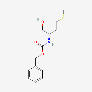 molecular formula C13H19NO3S B13502636 benzyl N-[(2S)-1-hydroxy-4-(methylsulfanyl)butan-2-yl]carbamate 