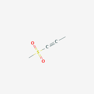 molecular formula C4H6O2S B13502680 1-Methanesulfonylprop-1-yne 