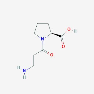 molecular formula C8H14N2O3 B13502970 I(2)-Alanyl-L-proline CAS No. 61898-81-5