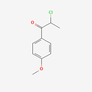 molecular formula C10H11ClO2 B1350312 2-Chloro-1-(4-methoxyphenyl)propan-1-one CAS No. 81112-07-4
