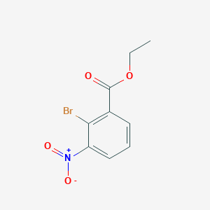 molecular formula C9H8BrNO4 B1350319 2-溴-3-硝基苯甲酸乙酯 CAS No. 31706-23-7
