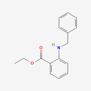 molecular formula C16H17NO2 B13503274 Ethyl 2-(benzylamino)benzoate CAS No. 73842-52-1