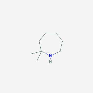 molecular formula C8H17N B13503818 2,2-Dimethylazepane 