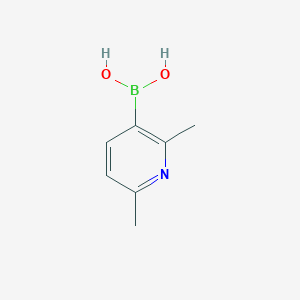 molecular formula C7H10BNO2 B1350385 2,6-Dimethylpyridin-3-ylboronic acid CAS No. 693774-55-9