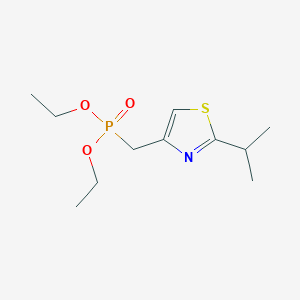 molecular formula C11H20NO3PS B1350390 Diethyl 2-isopropylthiazole-4-methylphosphonate CAS No. 675201-26-0