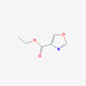 molecular formula C6H7NO3 B1350392 乙基噁唑-4-羧酸酯 CAS No. 23012-14-8
