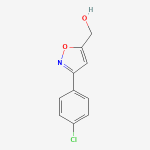 (3-(4-Chlorophenyl)isoxazol-5-yl)methanol