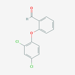 molecular formula C13H8Cl2O2 B1350405 2-(2,4-Dichlorophenoxy)benzaldehyde CAS No. 86309-06-0