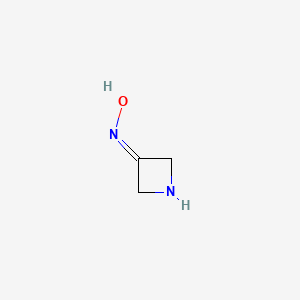 molecular formula C3H6N2O B13504230 N-(azetidin-3-ylidene)hydroxylamine 