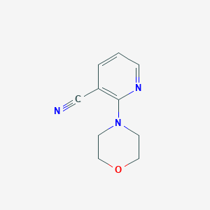 molecular formula C10H11N3O B1350431 2-Morpholinonicotinonitrile CAS No. 59025-37-5