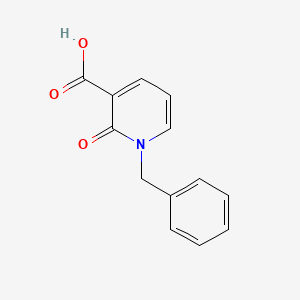 molecular formula C13H11NO3 B1350441 1-Benzyl-2-oxo-1,2-dihydropyridine-3-carboxylic acid CAS No. 89960-36-1