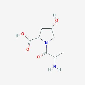 molecular formula C8H14N2O4 B13504411 Alanyl-Hydroxyproline 