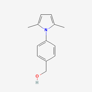 [4-(2,5-dimethyl-1H-pyrrol-1-yl)phenyl]methanol
