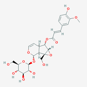 molecular formula C25H30O13 B135045 6-O-trans-Feruloylcatalpol CAS No. 770721-33-0