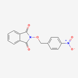 molecular formula C15H10N2O5 B1350459 2-[(4-nitrobenzyl)oxy]-1H-isoindole-1,3(2H)-dione CAS No. 30777-85-6