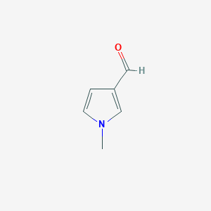 molecular formula C6H7NO B1350501 1-methyl-1H-pyrrole-3-carbaldehyde CAS No. 36929-60-9