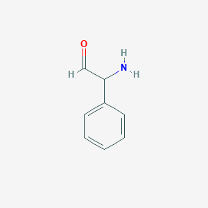 molecular formula C8H9NO B13505226 2-Amino-2-phenylacetaldehyde CAS No. 774227-61-1