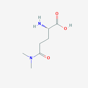 molecular formula C7H14N2O3 B13505251 N,N-dimethyl-L-glutamine 