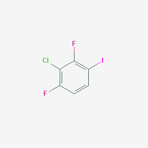molecular formula C6H2ClF2I B1350540 2-Chloro-1,3-difluoro-4-iodobenzene CAS No. 202925-06-2