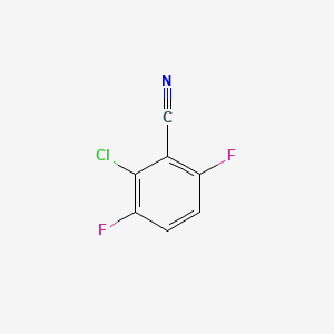 molecular formula C8H4ClF2N B1350542 2-Chloro-3,6-difluorobenzonitrile CAS No. 886501-33-3