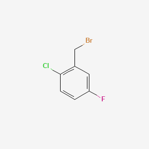 molecular formula C7H5BrClF B1350545 2-Chloro-5-fluorobenzyl bromide CAS No. 81778-09-8