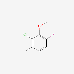 molecular formula C8H8ClFO B1350547 2-Chloro-6-fluoro-3-methylanisole CAS No. 261762-79-2